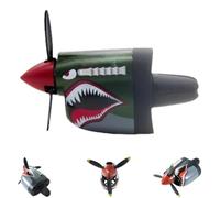 Décoration de grille d'aération P-40 pour voiture, désodorisant en forme d'aigle de guerre, clip de fixation. Désodorisation longue durée, installation facile.