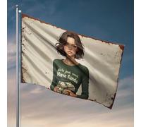 Décoration de grotte pour homme Girl Power : Girls Just Want To Have Funds Drapeau Stuff pour votre chambre Camping Décorations pour l'intérieur (152 x 244 cm)