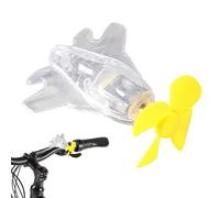 Décoration de Guidon pour Vélo,Décorations de Guidon sur le Thème Avion et Moto - Petit Ornement Éolien avec Lumière LED, Accessoires de Décoration Auto et Vélo pour Trottinette