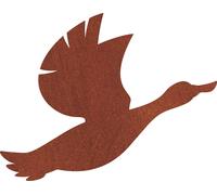 Décoration De Jardin Canard Sauvage Figure De Ferme En Acier Corten Pour Le Jardin