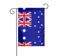 Décoration de jardin Drapeau de jardin 30,5 x 45,7 cm Drapeau australien WHJSSF épais et résistant à l'usure pour pots de fleurs et pelouses de jardin