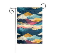 Décoration de jardin drapeau de jardin 30,5 x 45,7 cm HJFCZH Japan Mount Fuji Paysage Impressions épais et résistant à l'usure pour pots de fleurs et pelouses de jardin