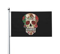 Décoration De Jardin Empire mexicain Fierté du Mexique Bannière de Cour | Vacances 3x5 FT UV Fade RéSistant Drapeau Jardin Amusant Bannière décorative pour Pelouse Patio