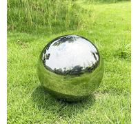 Décoration de Jardin en Acier Inoxydable, Boules de Contemplation, Boule Flottante d'extérieur, miroirs réfléchissants, Boules décoratives, sphère for la décoration(400mm/16inch)