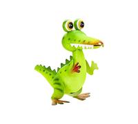 Décoration de jardin en forme de crocodile Vert 28 x 24,6 cm 1 pièce