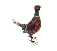 Décoration de jardin Faisan à col rond en métal