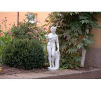 Décoration de jardin Femme 61cm Terrasse Pierre Figure Déco Statue Sculpture