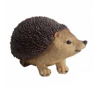 Décoration de jardin - Figurine décorative intérieur ou extérieur - Hérisson - H 7,8 cm Marron