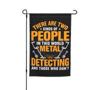 Décoration De Jardin Il Existe Deux Sortes De Personnes Dans Ce Monde. Durable Drapeau De Bienvenue Suspendre Bannière Pour Pelouse Fête Bureaux 12X18 Inch