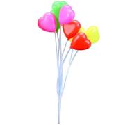 Décoration de jardin miniature, Ballon coeur d'amour Accessoires de jardin pour contes de fées P