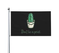 Décoration De Jardin Ne Sois Pas Un Connard Amusant Drapeau De La Fierté Uv Fade Résistant Bannière Pour Maison Balcon Vacances 3X5 Ft