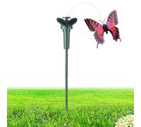 Décoration de jardin solaire en forme de papillon | Papillons solaires réalistes et charmants - Décoration de jardin durable avec impression double face pour la maison et la terrasse