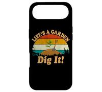 Décoration de Jardinage de Style rétro Vintage Life's a Garden Dig it Coque pour iPhone Air