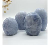 décoration de la chambre Cristal naturel bleu Celestite Quartz Freedom Stones Crystal Display Gem Stones GiftsDecor Minerals Awaken The