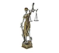 Décoration de la déesse de la justice - Sculpture de la déesse aveugle de la justice, Sculpture de l'aveugle de la loi en résine | Déesse gréco-romaine 'équité tenant la balance des justices