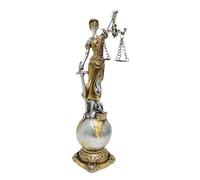 Décoration de la déesse de la justice, sculpture en résine pour salon, chambre, maison, entrée, café