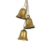 Décoration de la Maison Rustique aux fêtes - Bells de Noël pour la décoration | Ornements Vintage des Cloches de Noël, pour la Porte de la fenêtre Murale Porte Principale et
