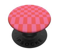 Décoration de la Saison d'automne Rose et Orange PopSockets PopGrip Adhésif