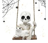 Décoration de la tête Morte - Décoration du crâne réaliste de l'humeur des Vacances | Figure décorative d'horreur Gothique pour Le Bar de la Salle de fête d'halloween | du crâne - à l'intérie