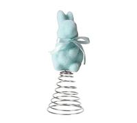 Décoration De Lapin En Mousse De Pâques, Avec Un Design Adorable, 7,7x7,7x19,5cm, Petite Figurine De Lapín En Mousse Avec Nœud Papillon, Décoration De Lapin Artificiel De Jardin, Légère Et Stable,