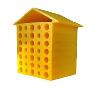 Décoration de maison d'abeilles, habitat de ruche, hôtel amovible, boîte créative, habitat papillon, décoration d'intérieur écologique, 9,5 x 9 x 6,3 cm, pour la maison, le jardin