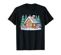 Décoration de maison en pain d'épice de Noël T-Shirt