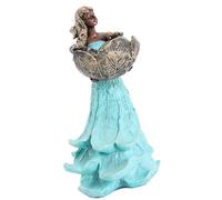 Décoration de maison ou de bureau - Statue mangeoire à oiseaux - Ornements de jardin pour les amateurs d'observation des oiseaux en plein air - Figurine décorative de cour