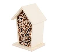 Décoration de maison, travaux manuels, boîte de décoration, abeilles, abri en bois pour hôtels, décoration artisanale exquise couleur bûche, décoration d'hôtel, petit jardin extérieur