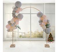 Décoration de mariage Arche Support d'arche Arche de ballons 2,3 m * 2,3 m Faveurs de fête Décoration de pièce Mariée DescriptionLes mariages, les remises de diplômes, les anniversaires, etc. sont des
