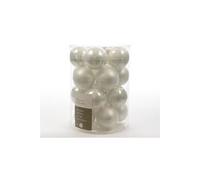 Guirlande lumineuses Kaemingk Décoration de noël 20 boules en verre brillant et mat