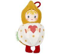 LILLIPUTIENS - Lutin de Noel - Boule Réversible - Décoration - Phosphorescent - Blanc et Ocre - 11 cm - Dès 2 Ans - 83657