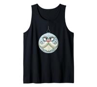 Décoration de Noël Amusante avec Moustache Barbe pour Les Fans de Boules de Noël Débardeur