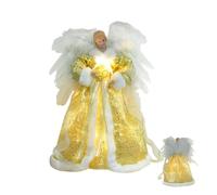 Décoration de Noël | Ange éclairé, décoration de sapin de Noël - Accessoires de fête de mariage, Nouvel An, vacances, bar, maison, bibliothèque, bureau, jardin, terrasse