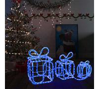 Décoration de Noël avec 180 LED Intérieur et Extérieur Boîte-cadeau vidaXL