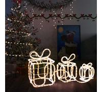 Décoration de Noël avec 180 LED Intérieur et Extérieur Boîte-cadeau vidaXL