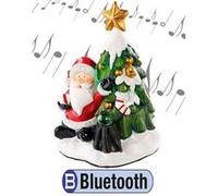 Décoration de Noël avec haut-parler Bluetooth - Père Noël Multicolore G