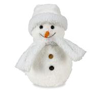 Décoration De Noël Bonhomme De Neige En Peluche Idée Cadeau Noël Maison 4795