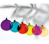 Décoration de Noël - Boules en verre Briefing Home Collections blanc