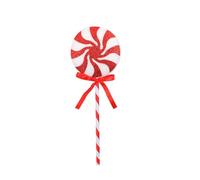 Décoration de Noël colorée - Grande sucettes - Bonbon - Décoration d'arbre de Noël - Urd691 (C, 7,5 x 21 cm)
