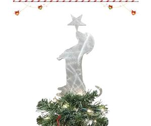 Décoration de Noël - Décorations de fête mignonnes pour chien de 30 cm | Charmantes pointes de sapin de teckel saisonnières, décorations de Noël pour l'intérieur et l'extérieur, table, bureau, jardin