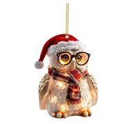 Décoration de Noël, décorations de sapin de Noël en acrylique - Pendentif amusant - Boules de fête - Ornements à suspendre pour enfants et amoureux des chats (41-C, taille unique)