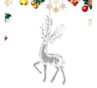 Décoration de Noël en, Accessoires de fête en Acrylique Transparent | Décoration de Sapin de Noël en, pour Chambre à Coucher, Salle de Bain, Maison, Hiver, Table de Chevet, Couloir