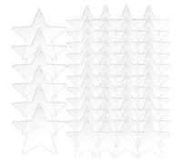 Décoration de Noël en acrylique vide - Style découpé en acrylique plat, peinte prête à graver, base souvenir festive réutilisable, accent de vacances minimaliste | pour l'hiver C