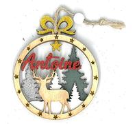 Décoration de Noël en Bois Ajouré - Antoine