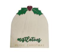 Décoration de Noël en bois pour bébé - Première décoration de Noël - d'empreintes de pas de bébé - Pour tout-petits filles - Maman - Salon - Chambre à coucher - Mur - Table - Arbre, porte