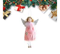 Décoration de Noël en forme d'ange avec pendentif en forme d'aile de cloche pour les vacances, les enfants, les crèches, les arbres, les portes, les murs, les plafonds, les mariages