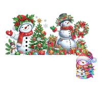 Décoration de Noël en forme de diamant pour décoration de coin de porte en bois pour idées de maison festives