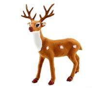 Décoration de Noël en forme de faon en peluche 15 cm (20 cm)
