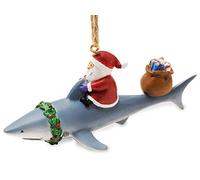 Décoration de Noël en Forme de Requin en Forme de Père Noël
