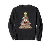 Décoration de Noël en mosaïque pour Sapin de Noël Sweatshirt